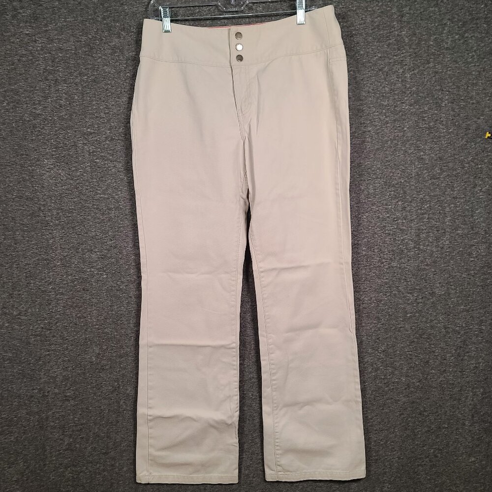Tommy Hilfiger Women's Straight Legged Jeans Size 8 Cream in Color